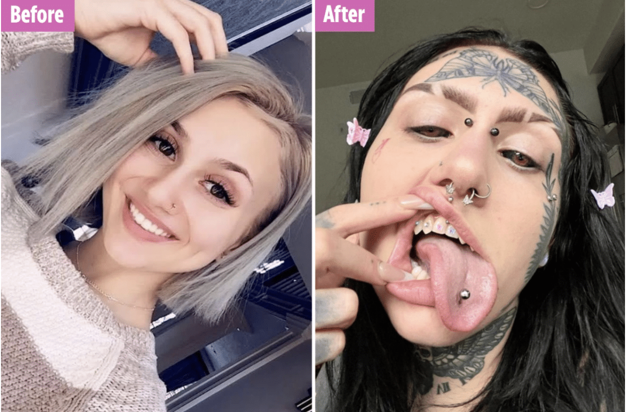 Woman Whos Spent Over K On Body Modification Is Branded A Demon After Getting Her Eyeballs