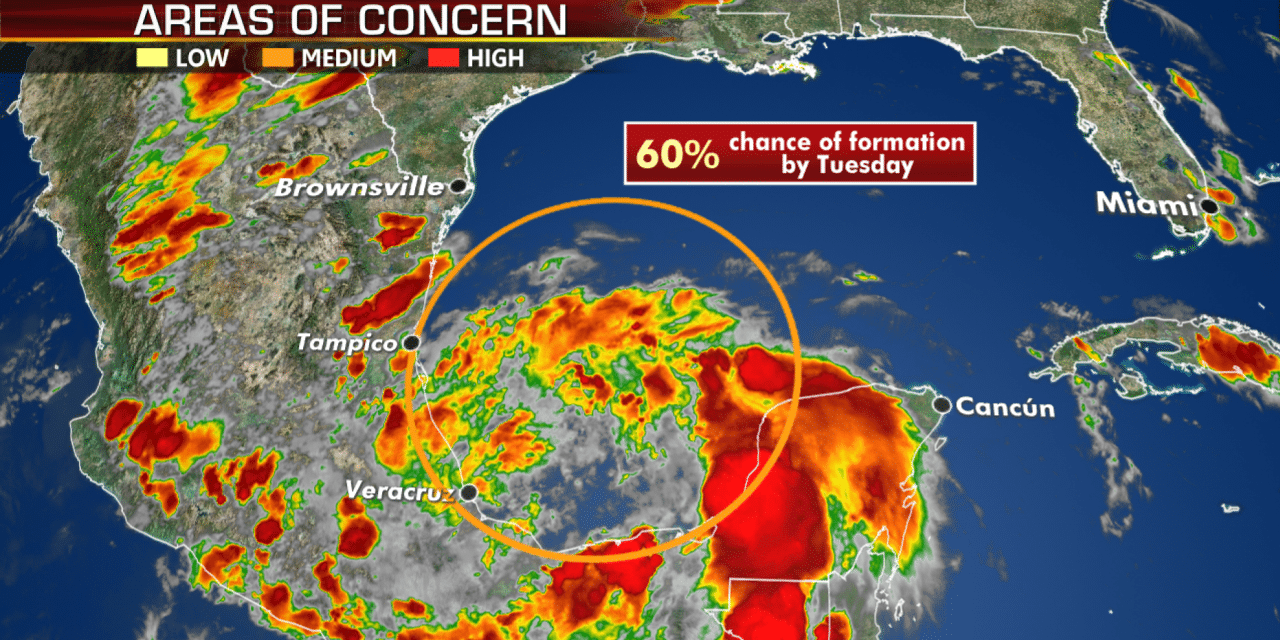 DEVELOPING: Tropical threat in Gulf of Mexico may bring more misery to flood-ravaged central US