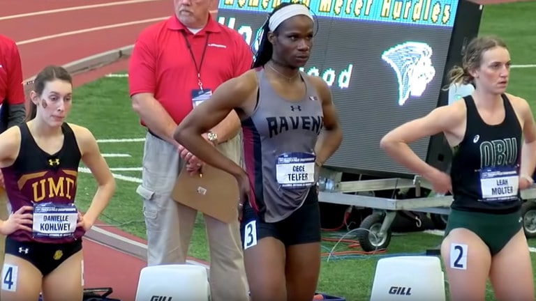 Fury after transgender runner claims US women’s college title