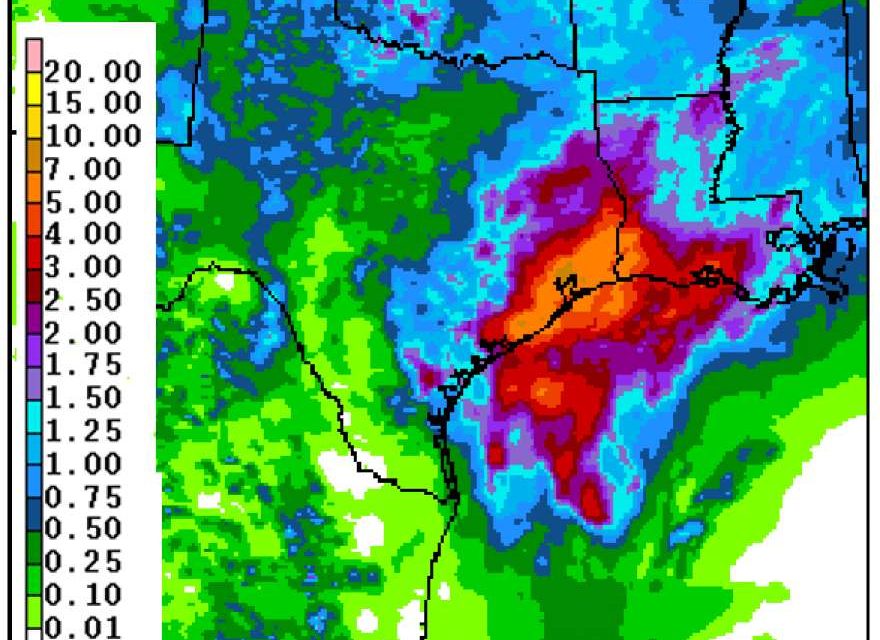 DEVELOPING: Tropical disturbance could dump 6 inches on Houston…