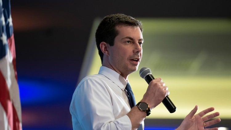 Democratic presidential candidate Pete Buttigieg desires to have  “First Family” in the White House.