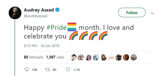 Popular Catholic Worship Artist Audrey Assad ‘Celebrates’ Pride Month in Tweet