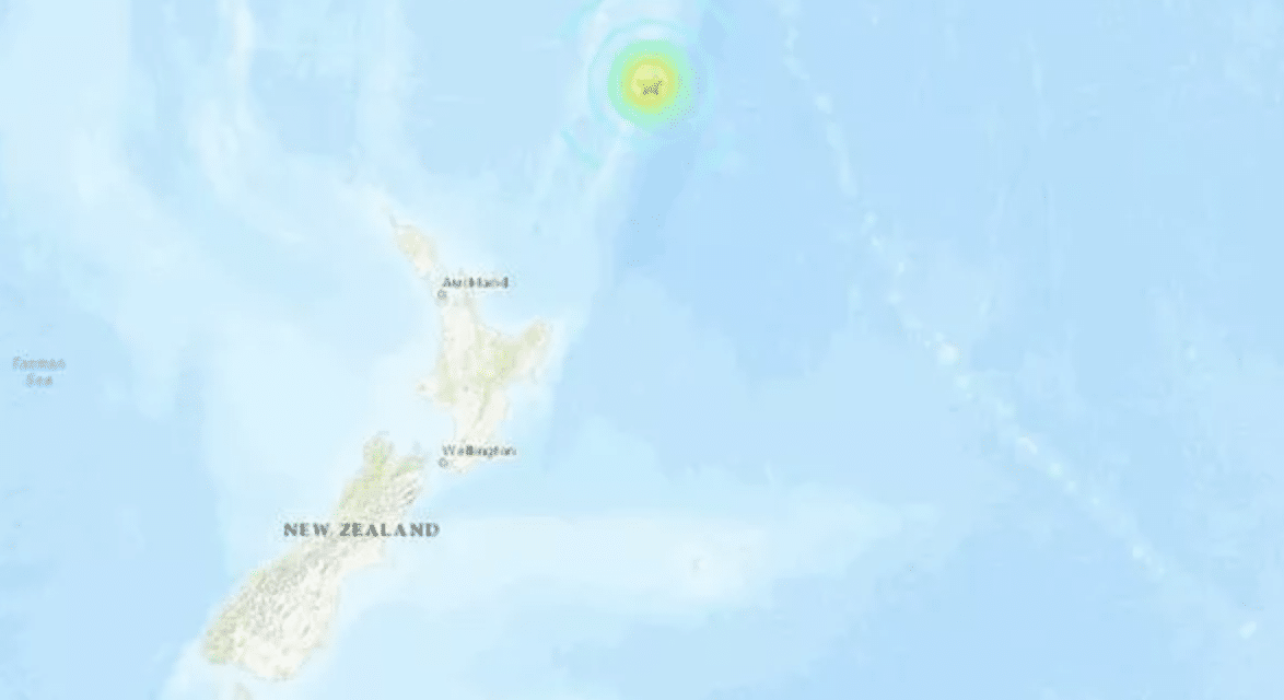 Powerful 7.4 earthquake strikes north of New Zealand