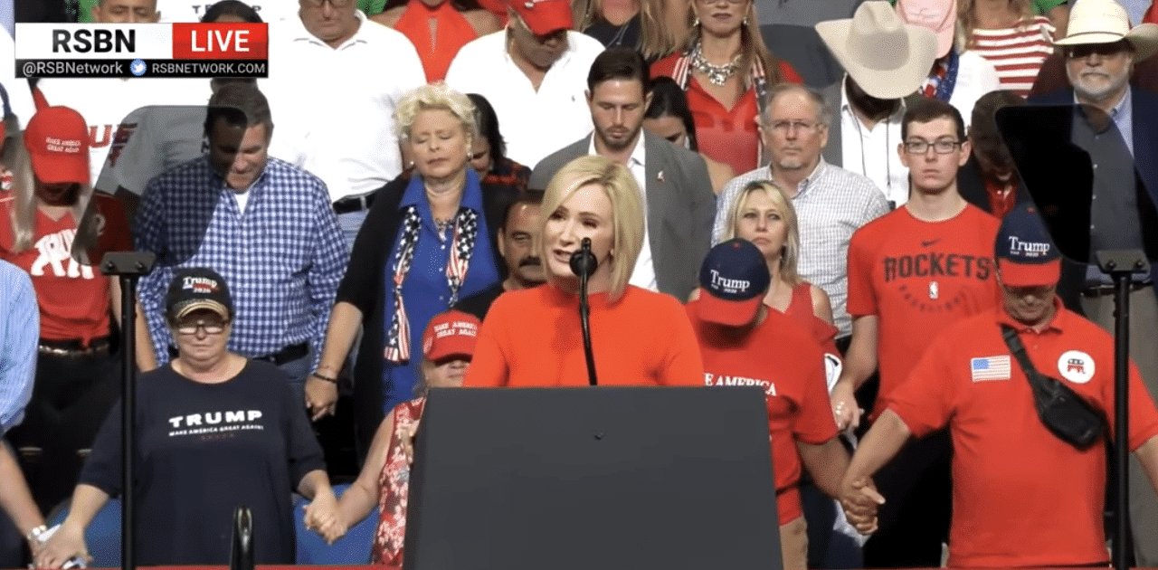 Paula White Cain Prophecies Trump’s Horn of Power Will Be Exalted According to Psalm 89