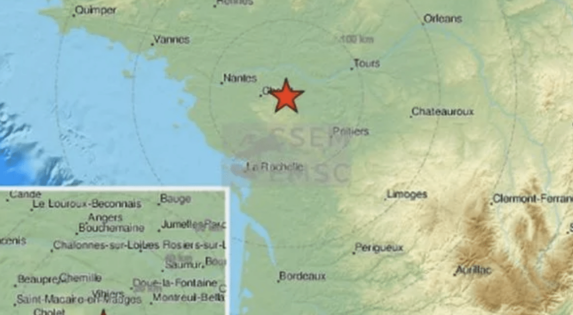 France struck by 5.1 magnitude earthquake, felt from Normandy to Bordeaux