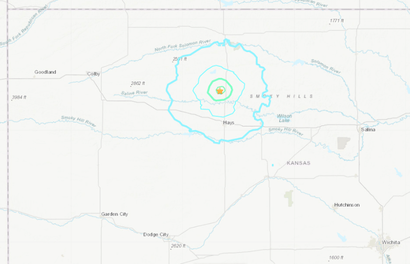Strong 4.4 earthquake shakes up Plainville, Kansas