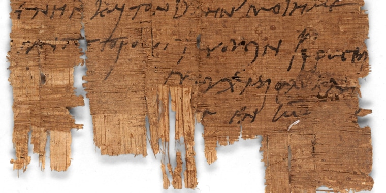 Oldest Christian letter outside of the Bible has just been discovered