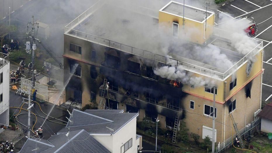 At least 23 feared dead, 36 injured in arson at Japanese film studio, suspect arrested