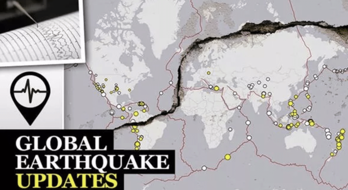 DEVELOPING: Earthquakes produce volcanic activity across the globe over the past 24 hours