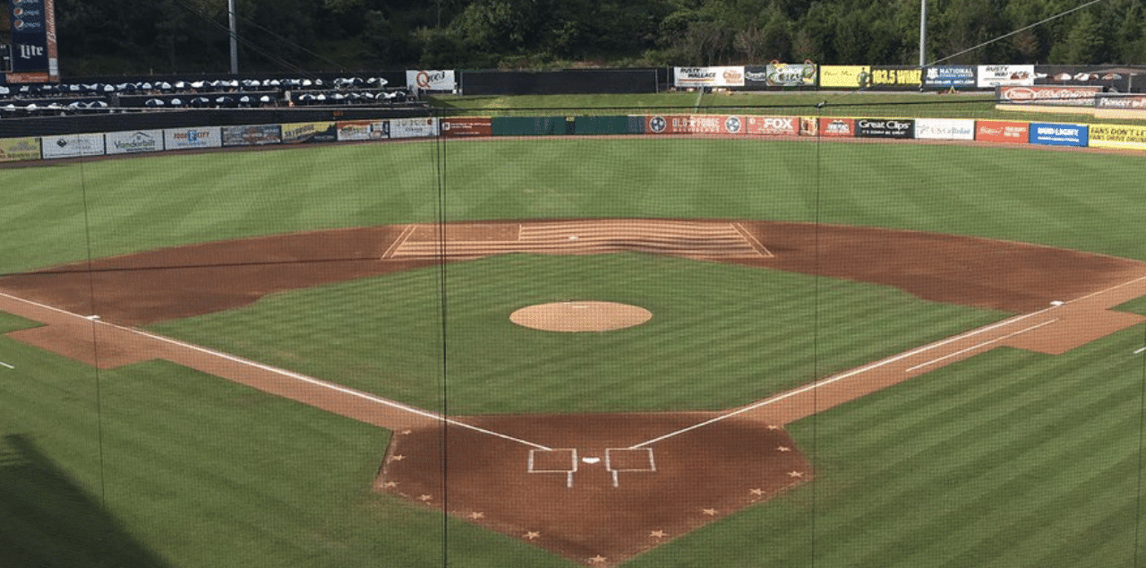 Tennessee Smokies carve Betsy Ross flag into baseball diamond, then apologize