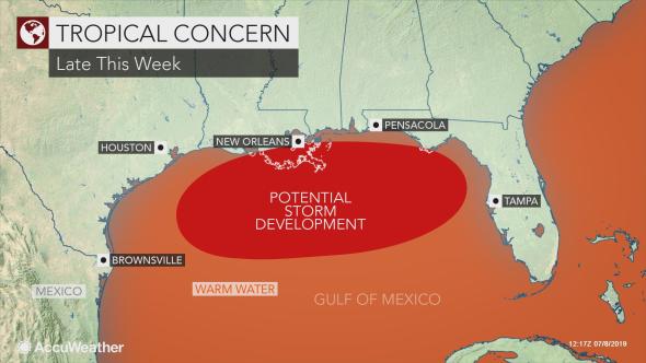DEVELOPING: US Gulf Coast put on alert for potential tropical storm to form later this week
