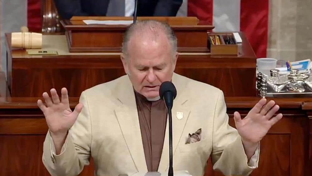 ‘I Now Cast out all Spirits of Darkness’: Congressional Chaplain Launches Spiritual Warfare in US House