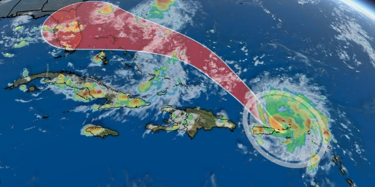 Hurricane Dorian upgraded to Category 1 storm; could become Category 3 hurricane before hitting Florida