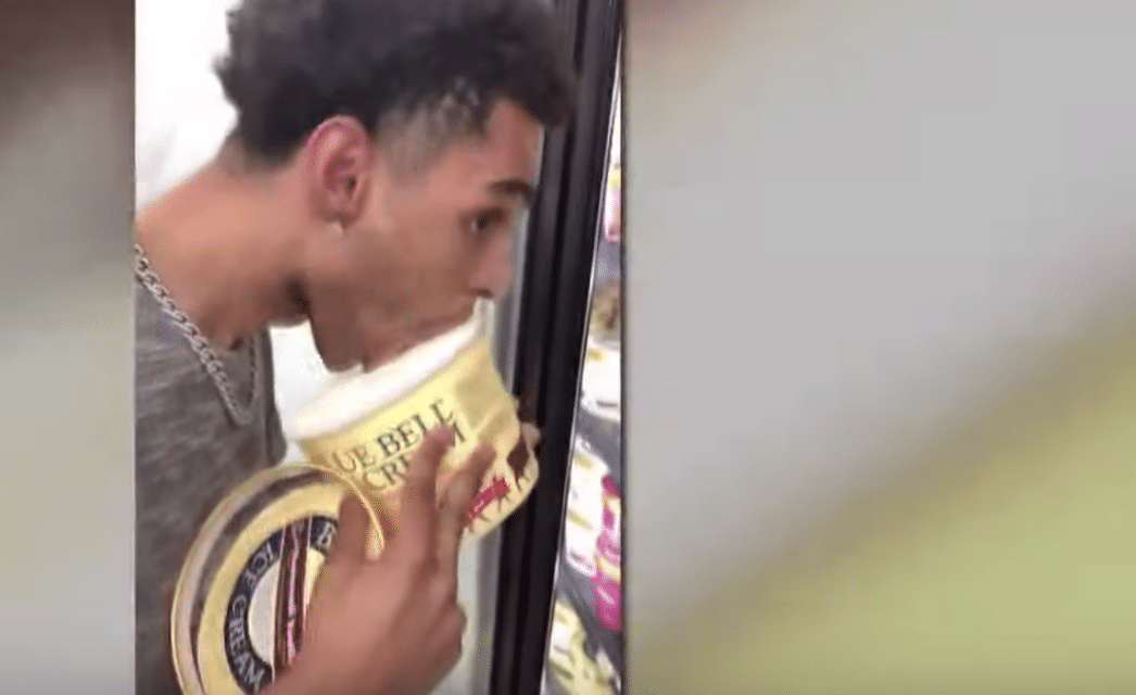 Another Texas Walmart prankster licks Blue Bell ice cream, but claims innocence
