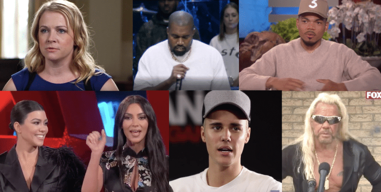 7 celebrities talking about their faith in Jesus in 2019