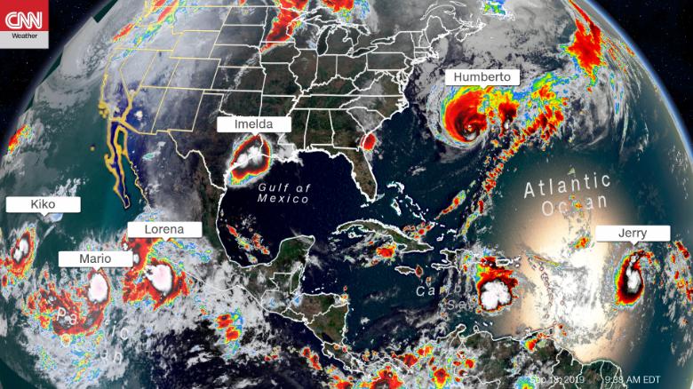 DEVELOPING: There are 6 named storms in the Western Hemisphere