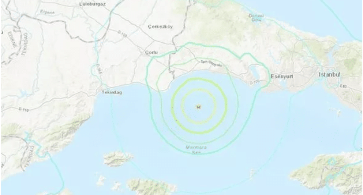 Buildings shake as strong 5.7 magnitude quake rattles Turkey