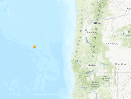 Magnitude 5.9 earthquake strikes off Oregon Coast, no tsunami expected