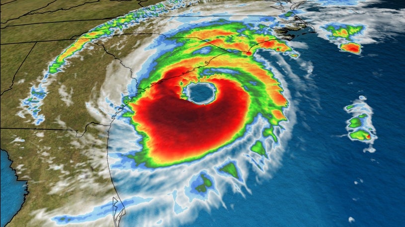Hurricane Dorian Battering South Carolina, North Carolina With Flooding Rain, Storm Surge, High Winds, Tornadoes