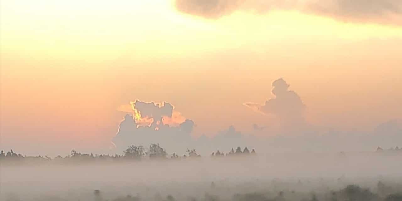 Florida man spots ‘firefighter running toward angel’ in clouds on September 11