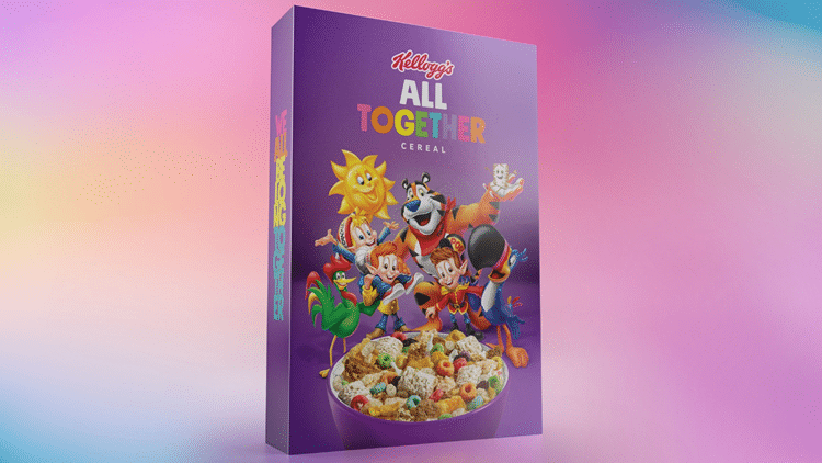 Kellogg’s creates ‘All Together Cereal’ to support LGBTQ anti-bullying campaign