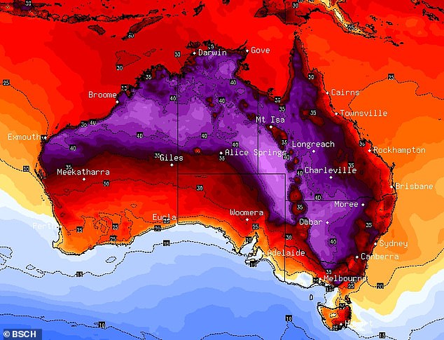 Australia to be scorched by “Once-In-A-Lifetime” Heatwave