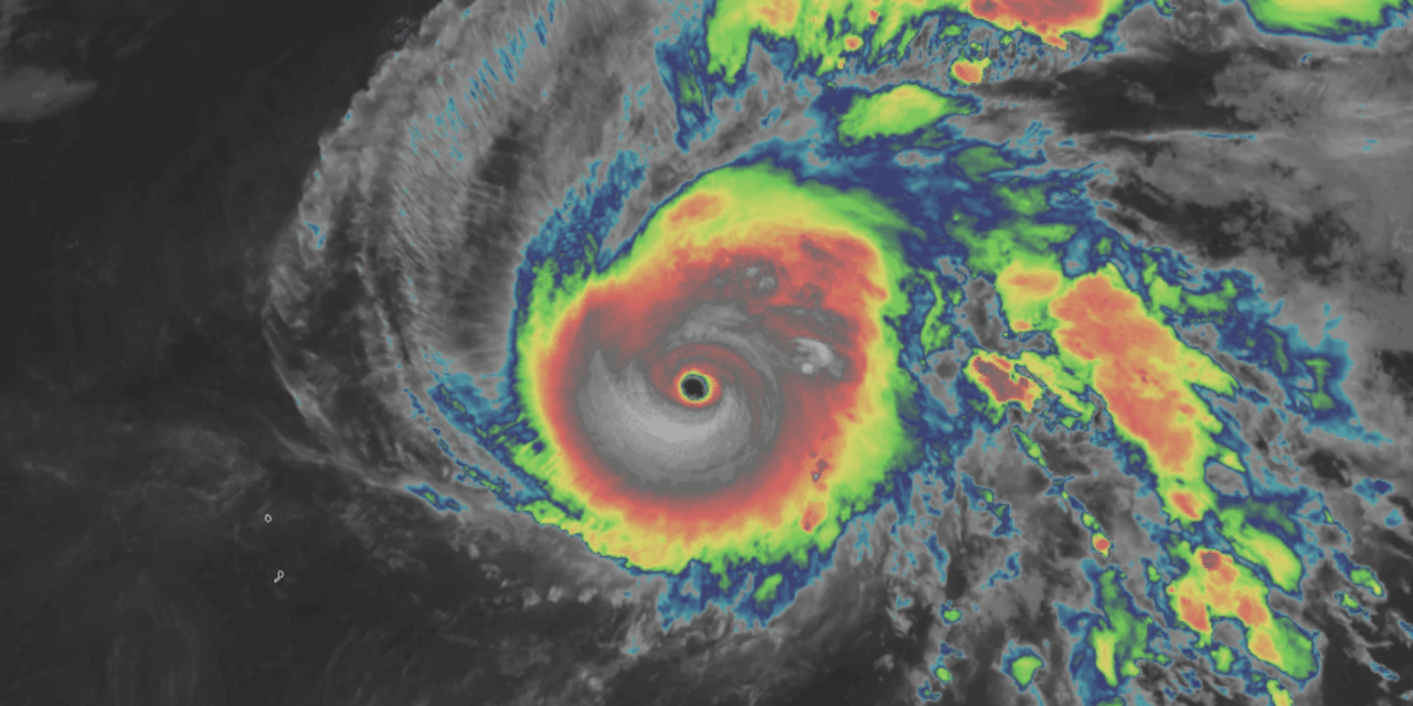 Category 5 Super Typhoon Halong among strongest ever observed by satellite