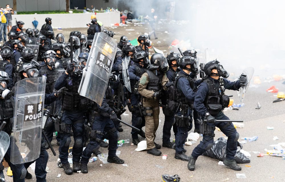 Hong Kong protests have reached a new dangerous stage