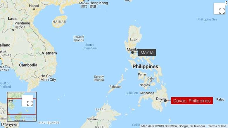6.8-magnitude earthquake rocks southern Philippines