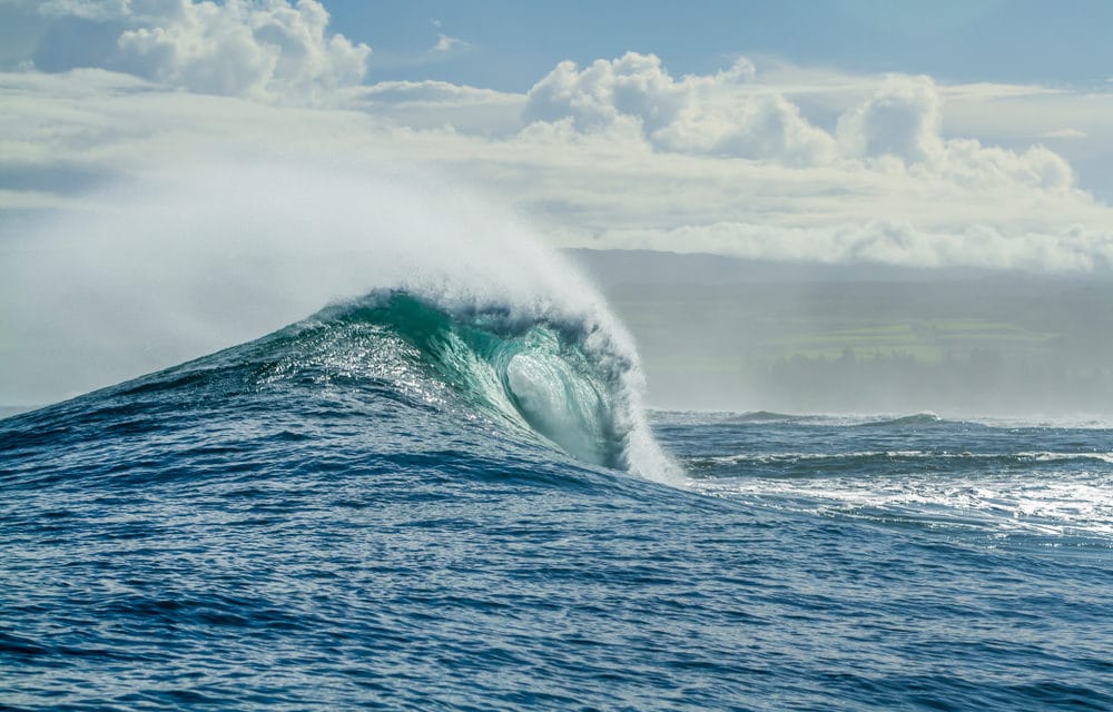 largest waves ever recorded off California coast last week. One was 75-feet tall