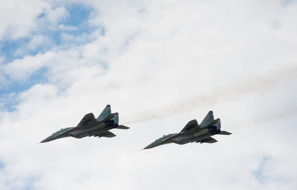 Russian Jets Scramble to Stop Israeli Strikes Against Iranian Installations in Syria