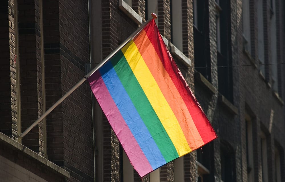 man get years for burning gay flag