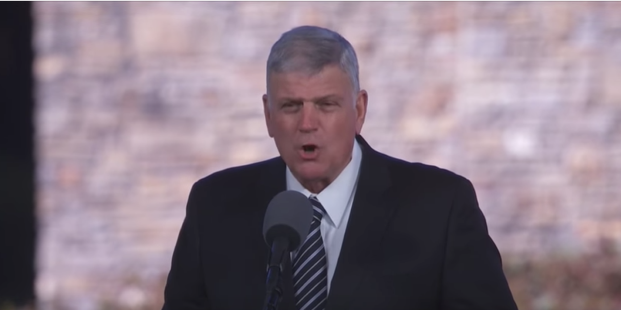 A Third UK Venue Has Banned Franklin Graham from Preaching the Gospel