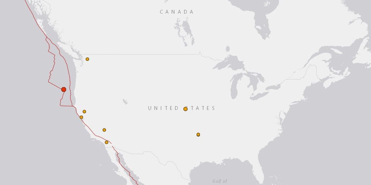 Magnitude 4.7 Earthquake Strikes Off Coast of Oregon