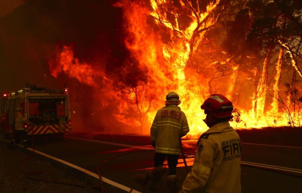 Firefighters fleeing out-of-control blazes outside Canberra, residents scrambling to escape, officials warn of “mega fire” forming close to Australia’s capital city