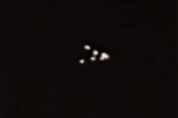 Triangular craft spotted again over Texas as mystery lights move across sky