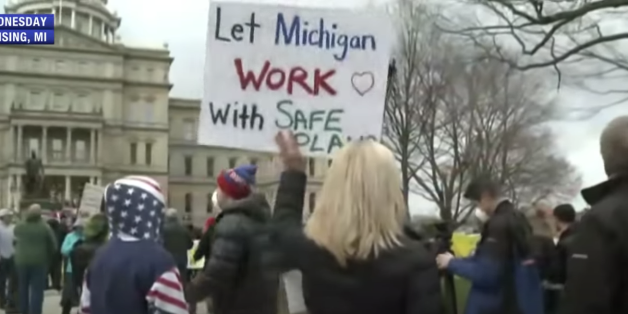Protestors and 4 Michigan Sheriffs revolt against Gov. Whitmer’s executive order
