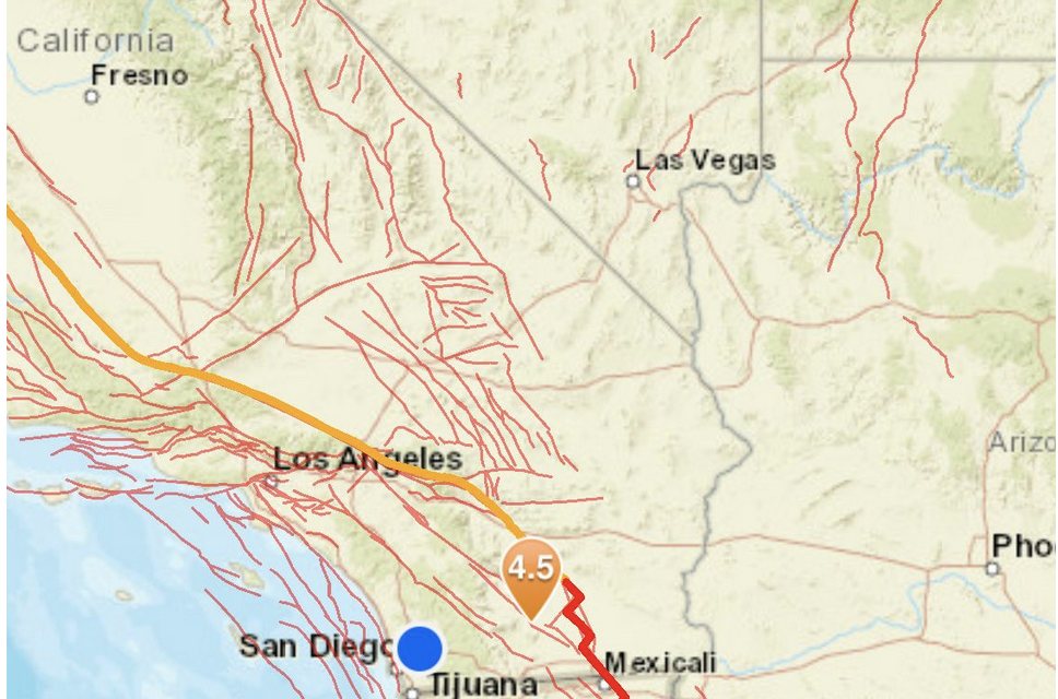4.5 magnitude earthquake rattles Southern California