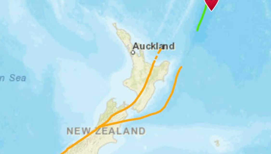 Powerful Magnitude 7.4 Earthquake Strikes Off Coast Of New Zealand