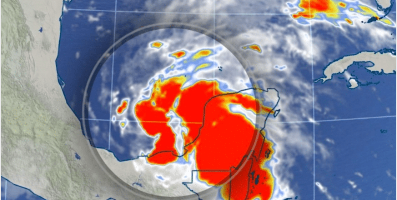 Developing Tropical Storm Cristobal A Record Breaker Forms Over Southern Gulf Of Mexico 1785