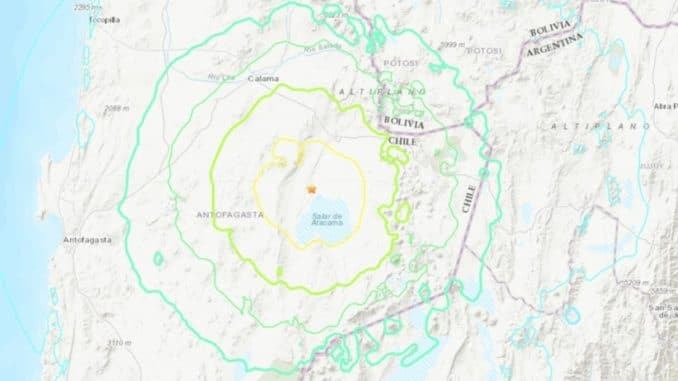 Powerful 6.8 magnitude earthquake rocks northern Chile