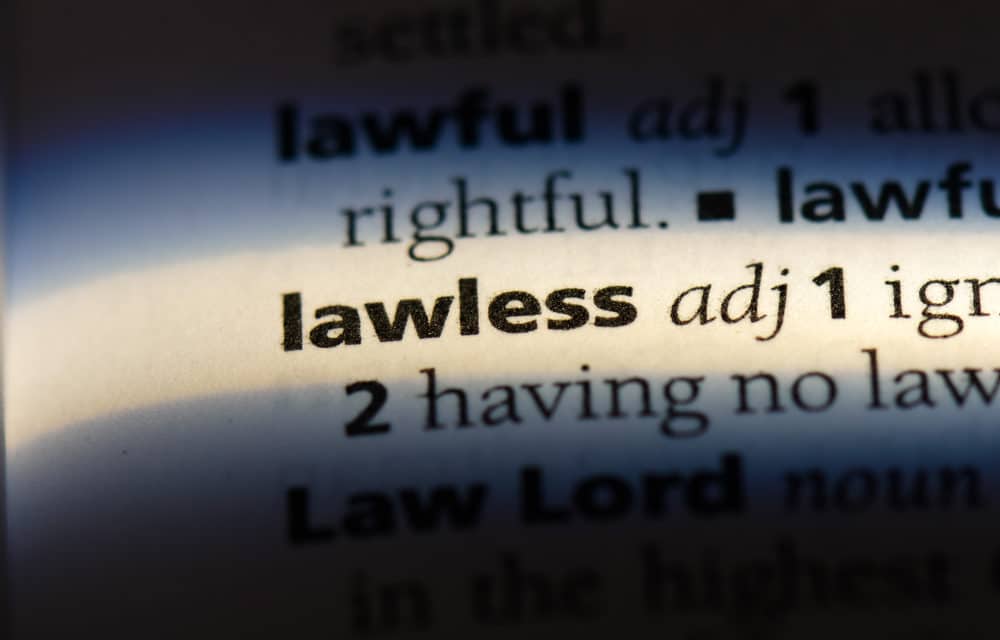 The Spirit of Lawlessness is preparing the way for the “Lawless One”