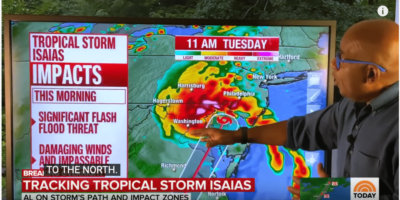 Tropical Storm Isaias spawns deadly tornado, flooding and widespread outages