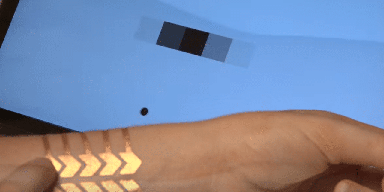 Google SkinMarks could turn our bodies into a touchpad using high-tech tattoos