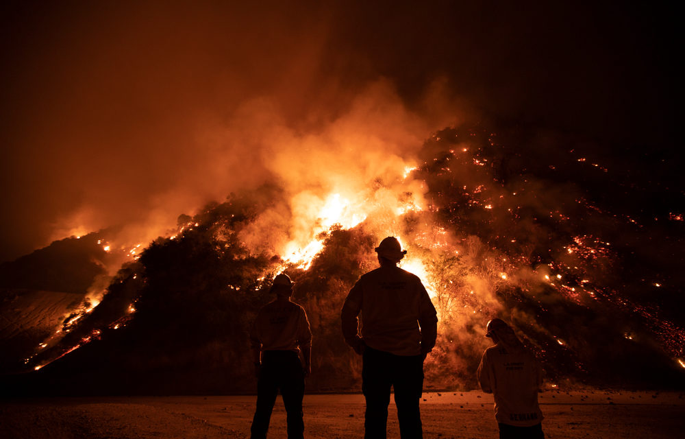 5 of the 6 largest California wildfires in history — started in the past 6 weeks…