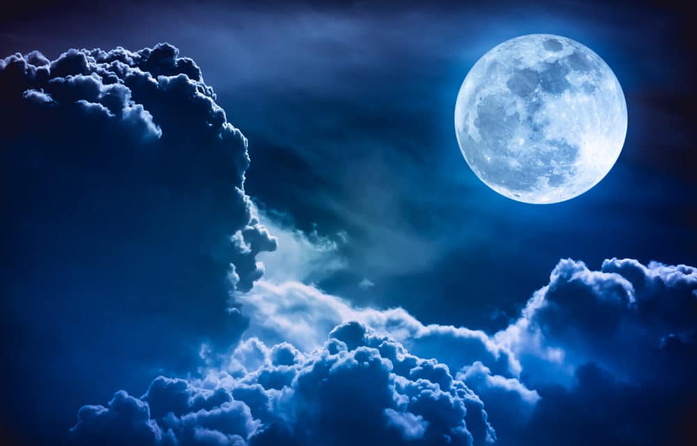 A rare blue moon will light up the sky on Halloween