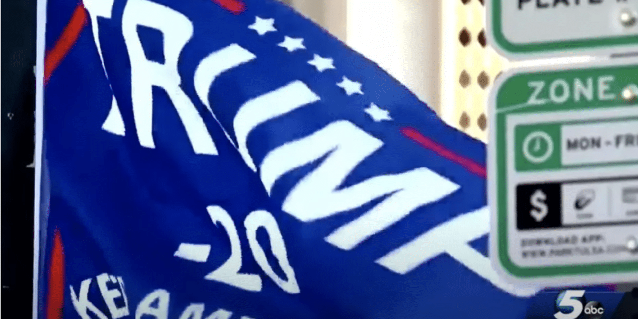 Man and his girlfriend are viciously beaten over their pro-Trump flag in Oklahoma City