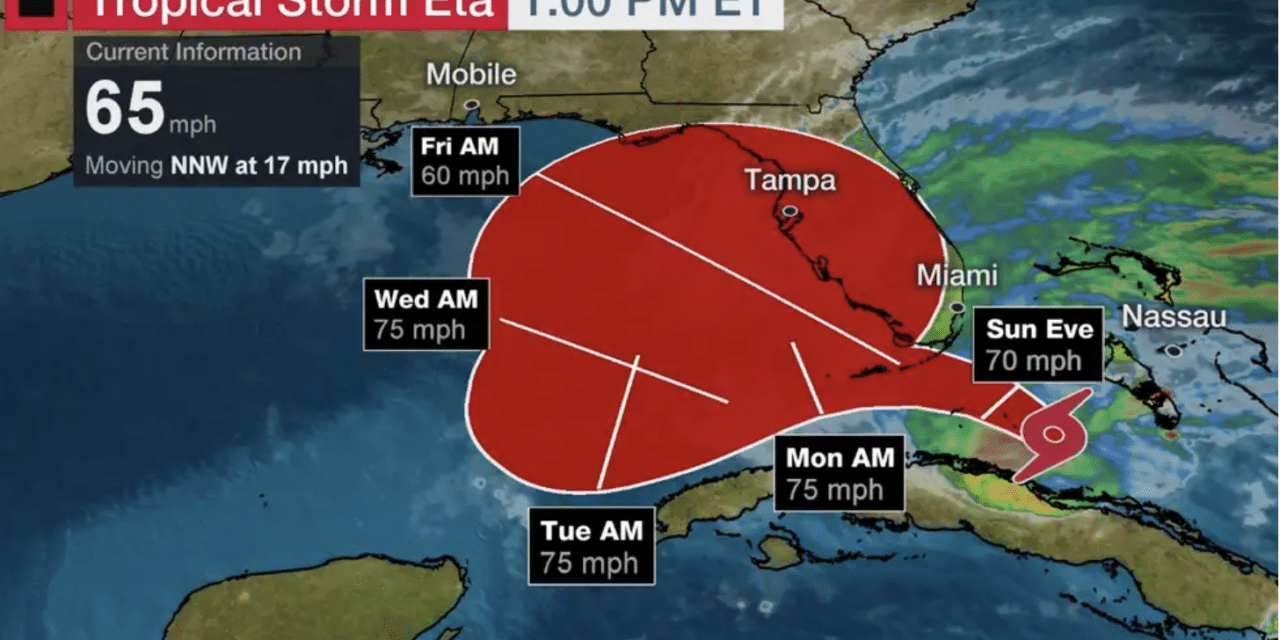 DEVELOPING: Florida Placed Under a Hurricane Warning