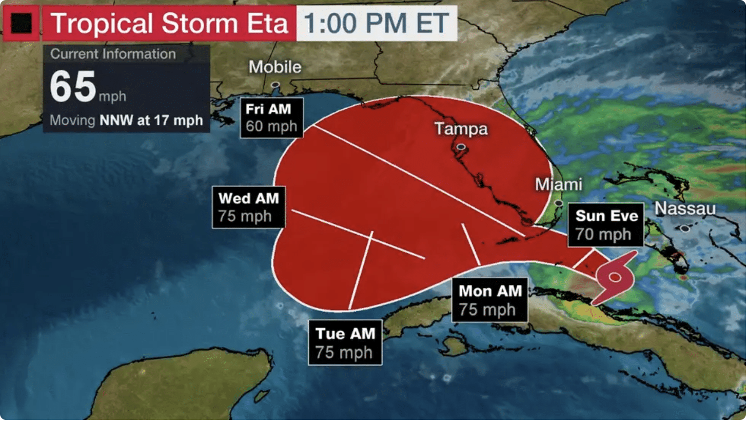 DEVELOPING Florida Placed Under a Hurricane Warning