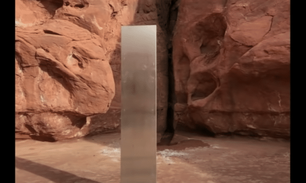 The mysterious Monolith object recently discovered in Utah desert has vanished